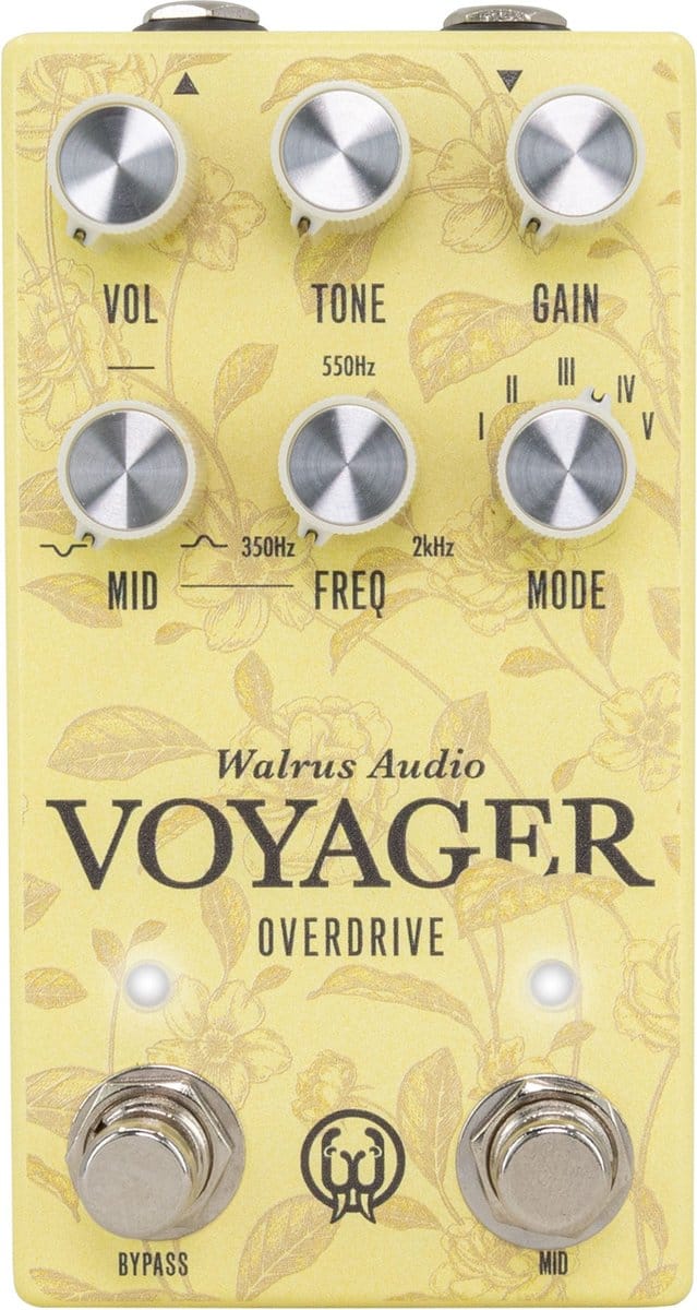 Walrus Audio Voyager MKII Floral Series 2024 - Distortion voor gitaren