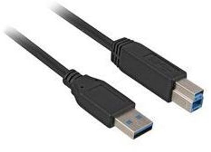 Sharkoon - USB cable - USB Type B to USB Type A - 3 m