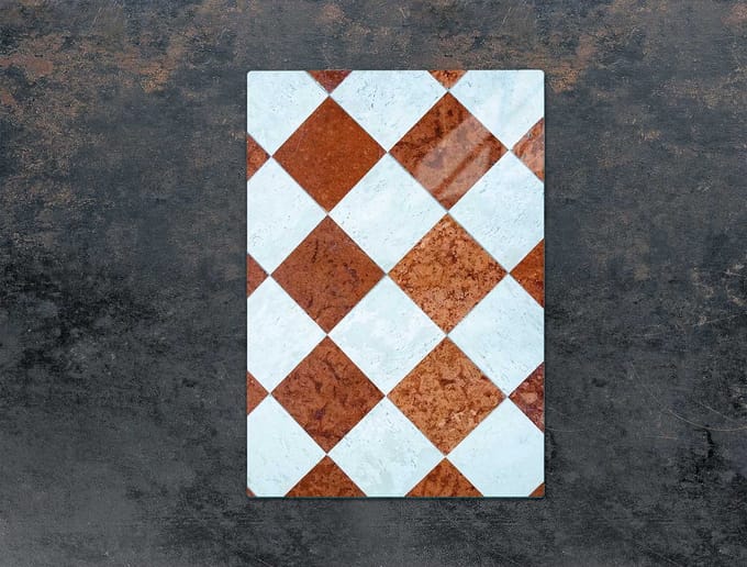 TMK ArtDeko Mozaïek - Snijplank - 35x52 cm - Glas - Veelkleurig