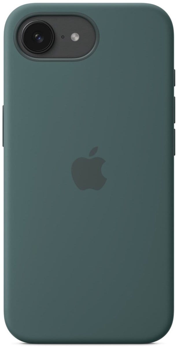 Apple - Siliconenhoesje - iPhone 16e - Lake Green