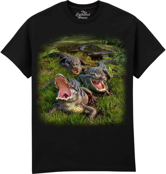 Krokodil Alligators The Coloured House T-shirt S
