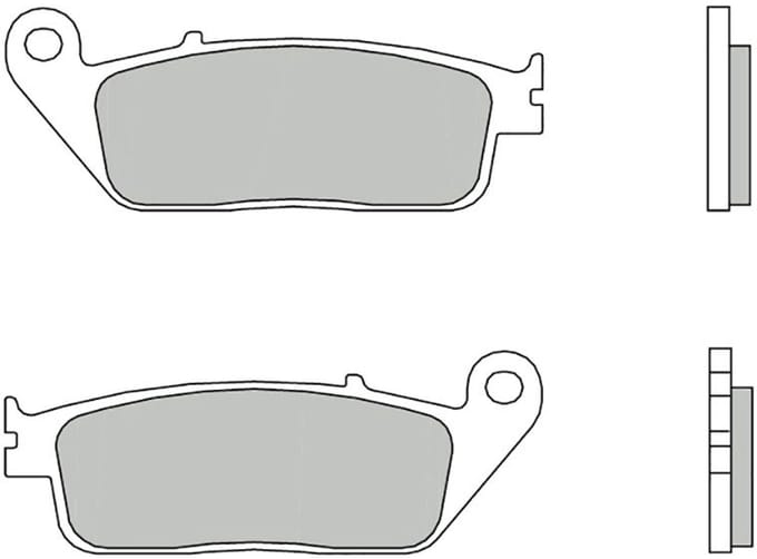 Brembo 07074xs Gesinterde Remblokken Transparant
