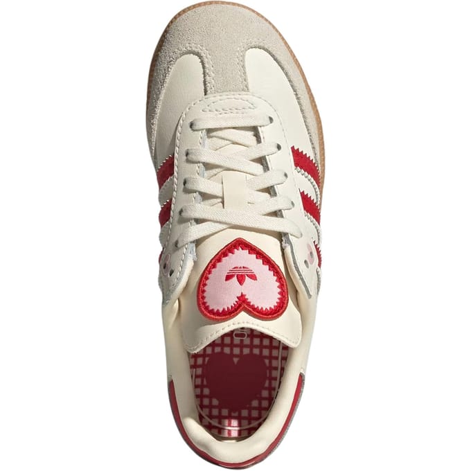 Adidas Samba Peuterschoenen - Wit - Maat 33.5 - Leer
