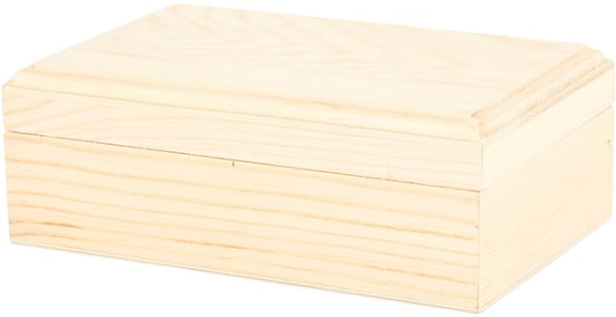 Sieradendoos creativ company 14x9x5cm hout | 10 stuks