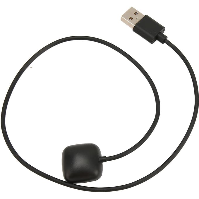 Chargeur Magnétique de Remplacement Câble de Charge USB Pour Montre Connectée Fitbit Versa4 Versa3 Sense Sense2 black