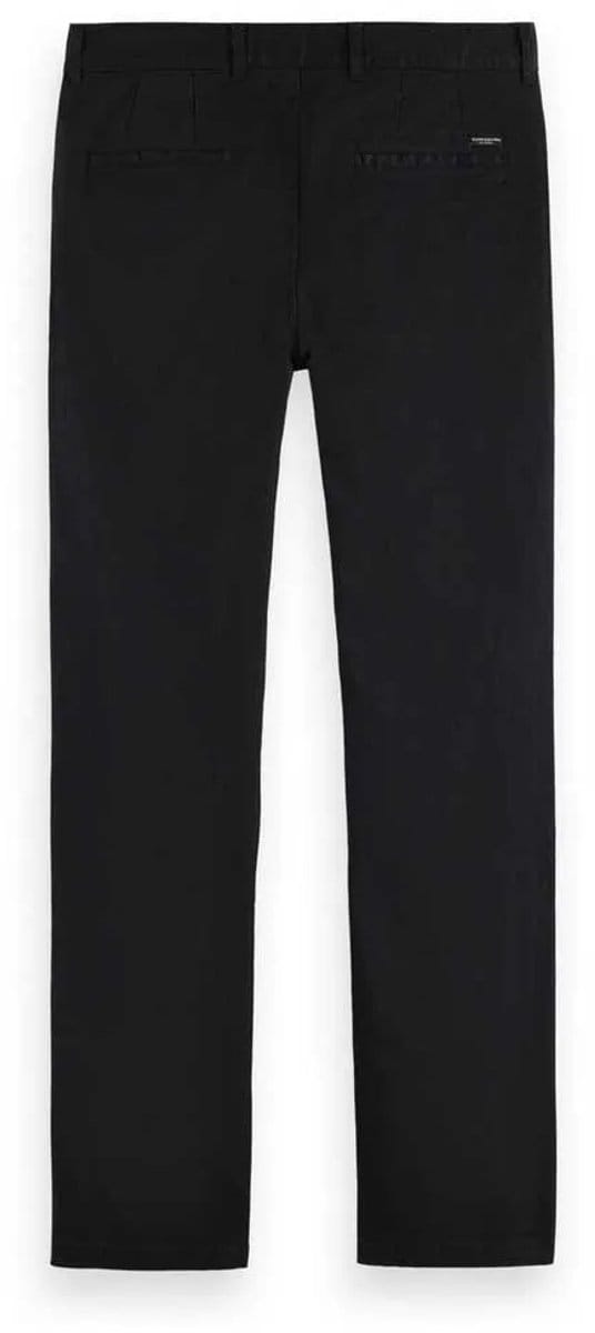 Scotch & Soda Core Stuart Stretch Fit Broek Zwart 38 / 34 Man