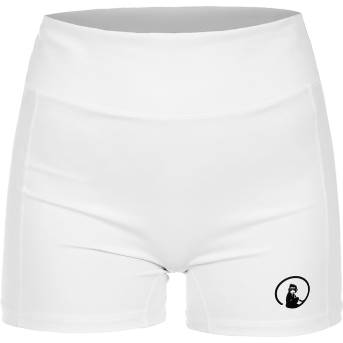 Quiet Please Break Short Voor Tennisballen Dames-Wit,Zwart