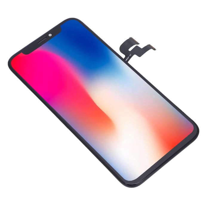 5.8in Telefoonscherm Assemblage met Frame en Reparatieset 3D Touch Gezichtsherkenning LCD Display Touch pink