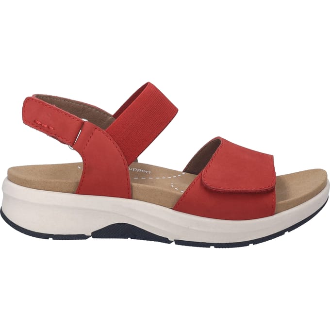 JOSEF SEIBEL Dames Sandaal Estelle 13 in rood