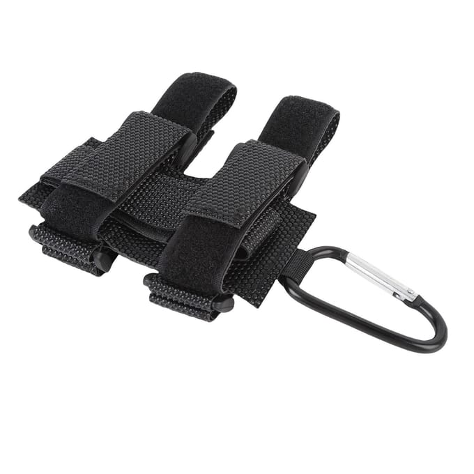 Fiets Bluetooth Luidsprekerbevestiging Draagbare Luidsprekerbevestiging Verstelbare Riem Beugel Houder voor Mountain black