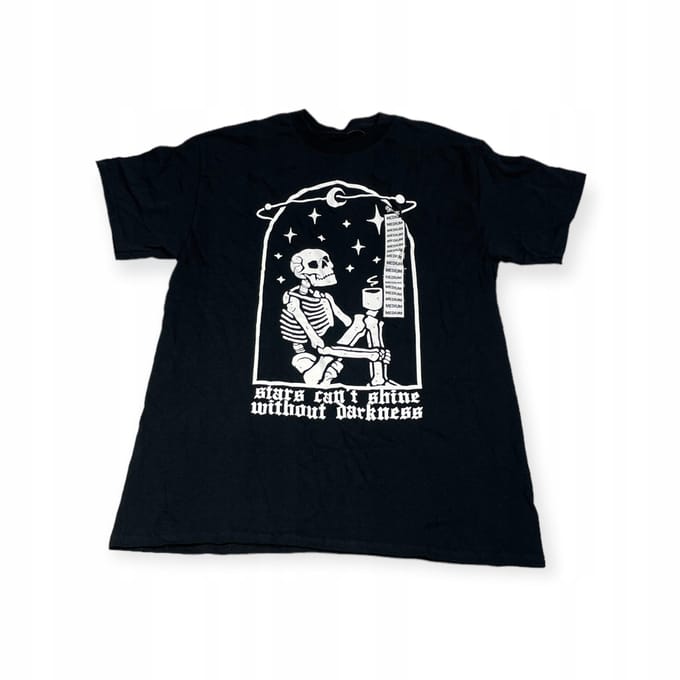 Koszulka T-shirt męski okrągły dekolt SPENCER'S Threadless M gray