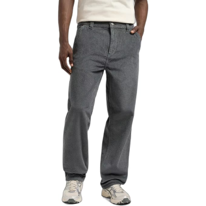 Lee Ww Carpenter Loose Fit Broek Grijs 26 / 32 Man