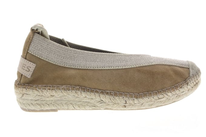 Shabbies Amsterdam - Palma Kimono Suède Beige - Maat 39