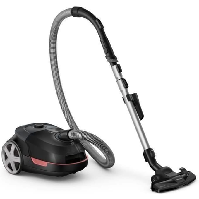 Aspirateur avec sac - PHILIPS - XD5123/10 - Série 5000 - 900W - 77db - Noir intense noir