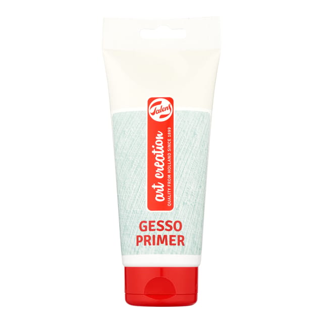 Gesso primer acrylverf tube 200 ml voor schilderen en knutselen.
