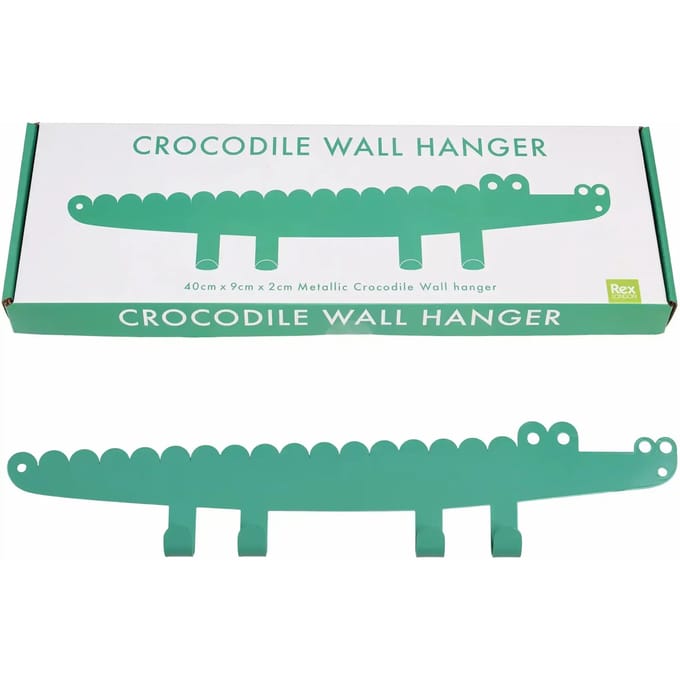 Metalen wandhaak Rex London Crocodile