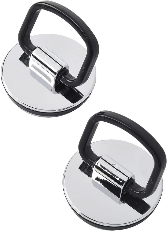 Afvoerdeksel Gootsteen - Doucheplug Badkuip - Waterdicht Afsluiten - Met Handvat - 46 mm - Verchroomd