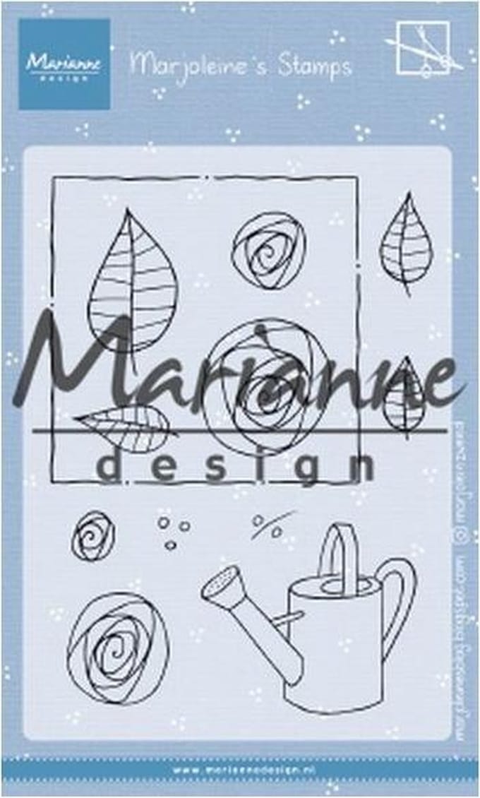 Stempel - Clear stamp - Marjoleine Zweed Mz1901 - Marjoleine's roses