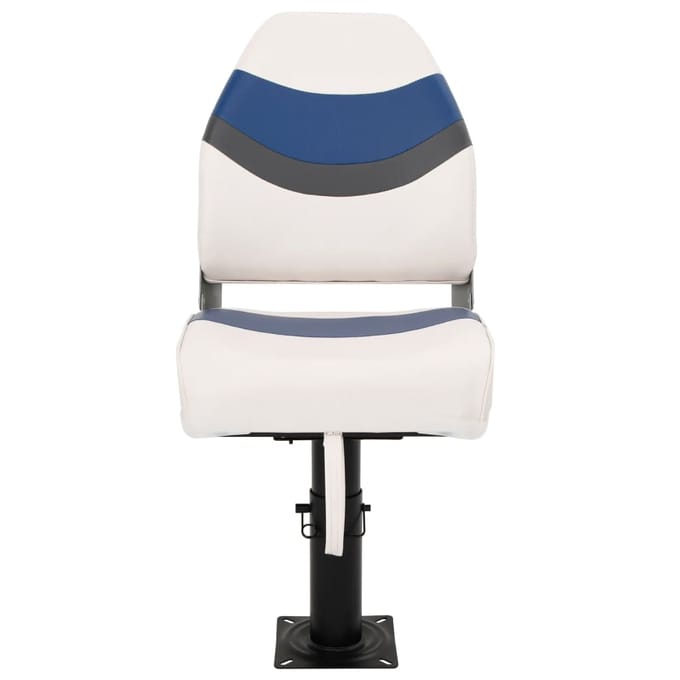 vidaXL - 2-delige - Bootstoelenset - met - hoge - rugleuning - inklapbaar