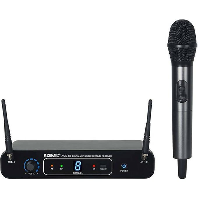 Acemic Wireless Microphone System - w/1 mic