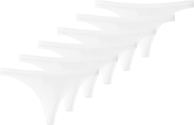 Schiesser Dames String 6-pack 95/5 Cotton