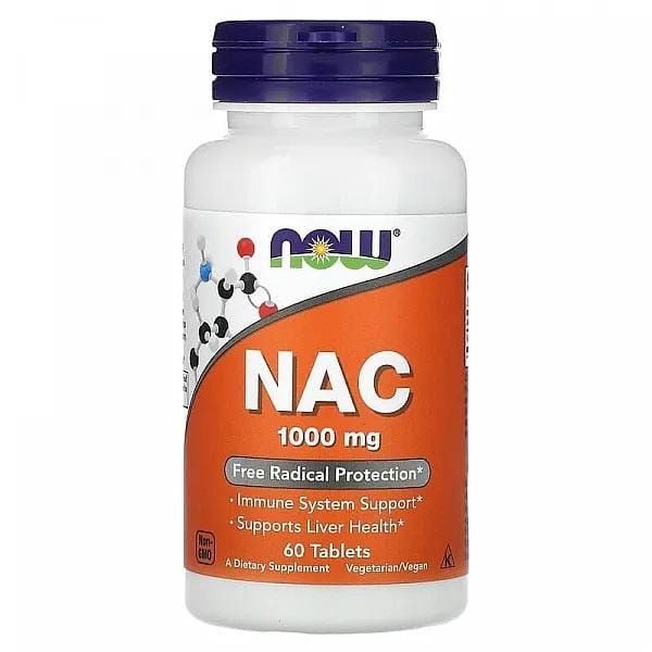 Now Foods - N-ACETYL-CYSTEINE 1000 MG. 120 TABS