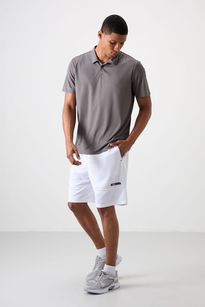 Heren Effen Sweatshorts
