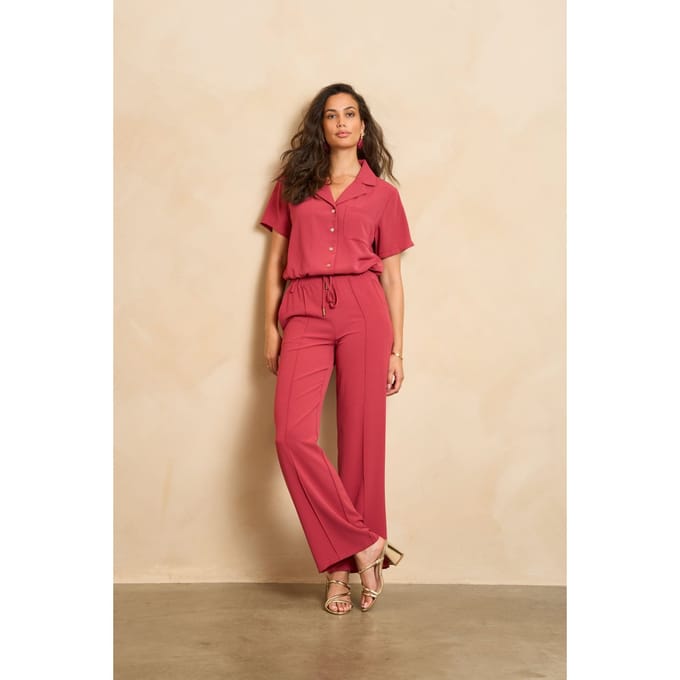 Lofty Manner Broek Trouser Solana Rc35 1 657 Brique Red Dames Maat - XS