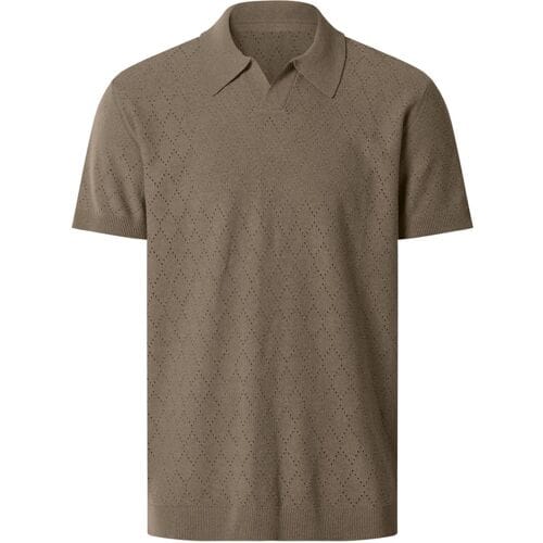 ESMARA MEN Heren polo (Beige, L)