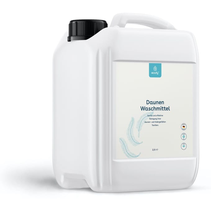 eco:fy® Dons wasmiddel • wasmiddel reinigt verzorgt dons, veren, donsjack