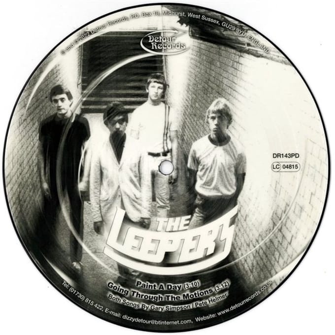The Leepers - Paint A Day (7" Single) (Picture Disc)
