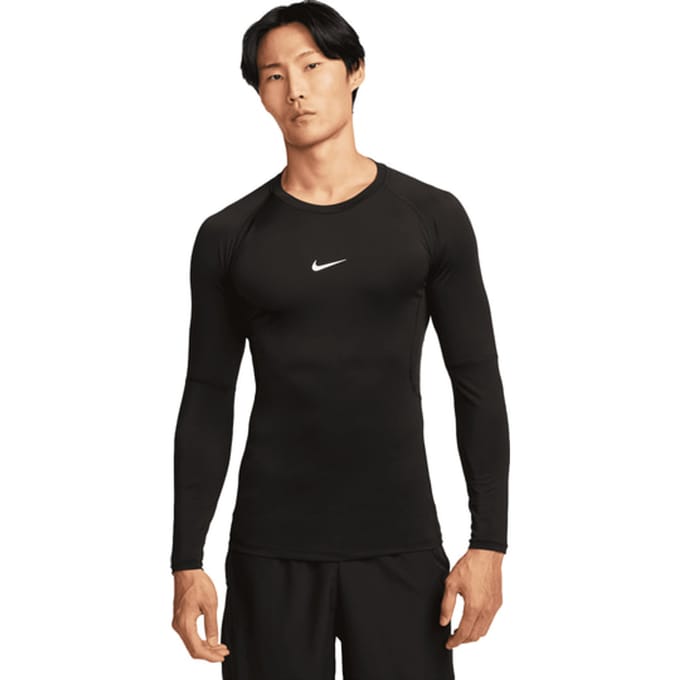 Nike Pro Dri-fit Training Ondergoed Met Lange Mouwen Zwart K010