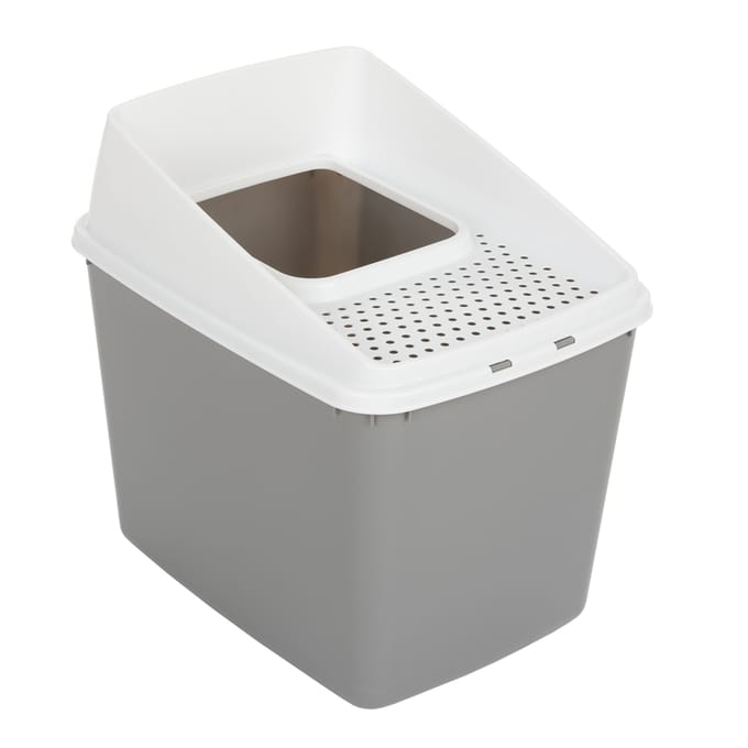 - Grijs - Kattentoilet Big Box