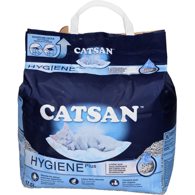 Catsan® Hygiene Plus kattenbakvulling voor katten 11,5 Overige