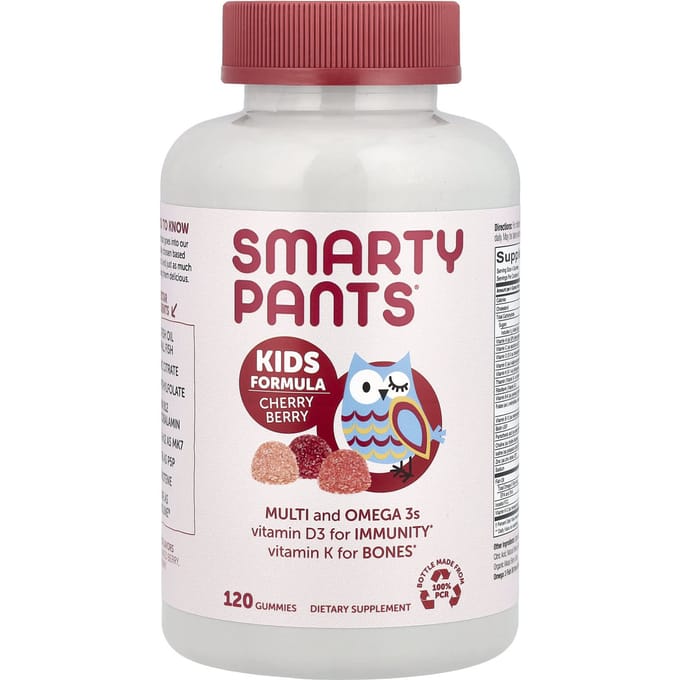SmartyPants, Kinderformule, Kersenbes, 120 Gummies