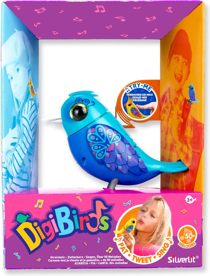 DigiBirds Single Hummingbird - Interactief vogeltje