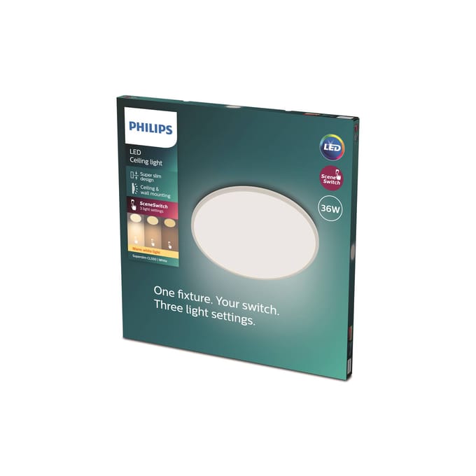 Philips Superslim CL550 SS RD 15W 40K W WVIP4406