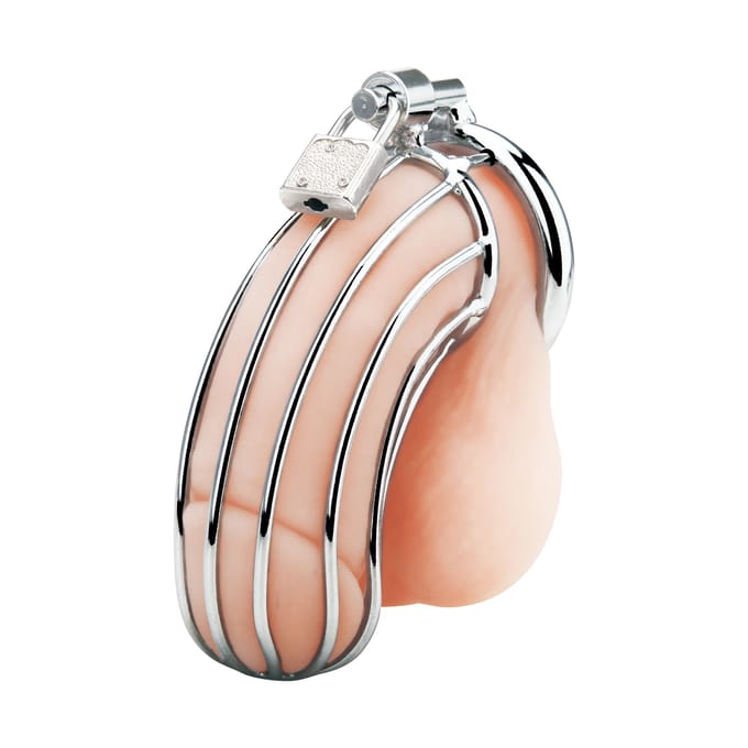 BlueLine – Prisoner Cock Cage – Zilver