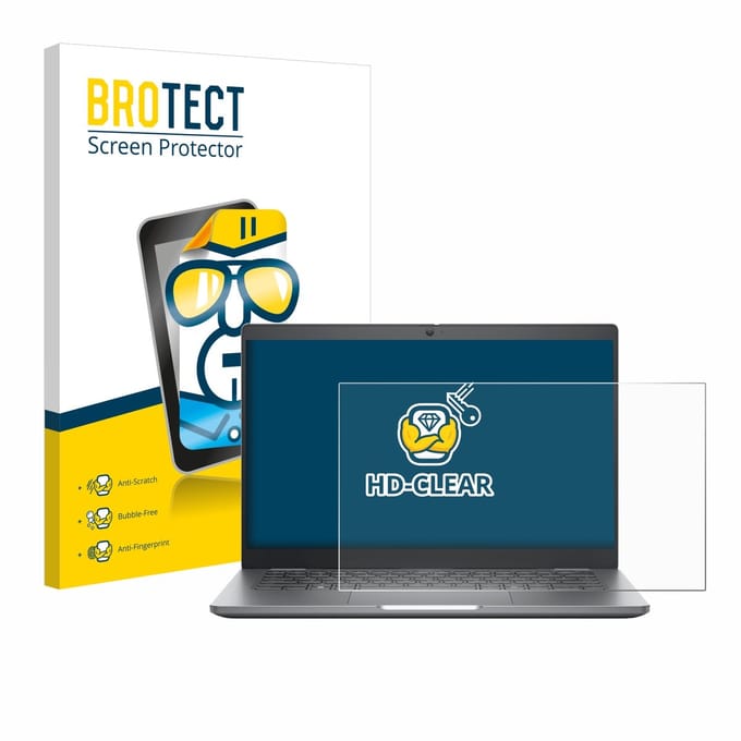 BROTECT - Screenprotector voor Dell Latitude 5350 Laptop - Folie Beschermfolie transparant