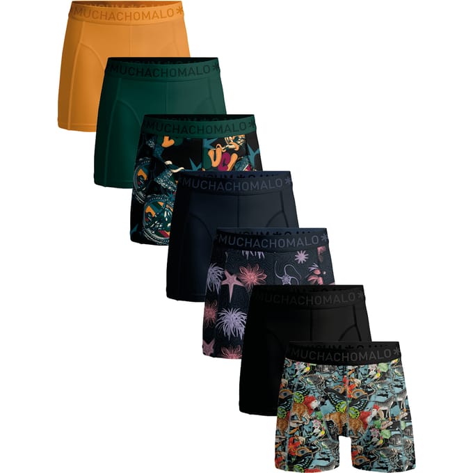 Muchachomalo Heren Boxershorts - 7-Pack - Mannen Onderbroeken