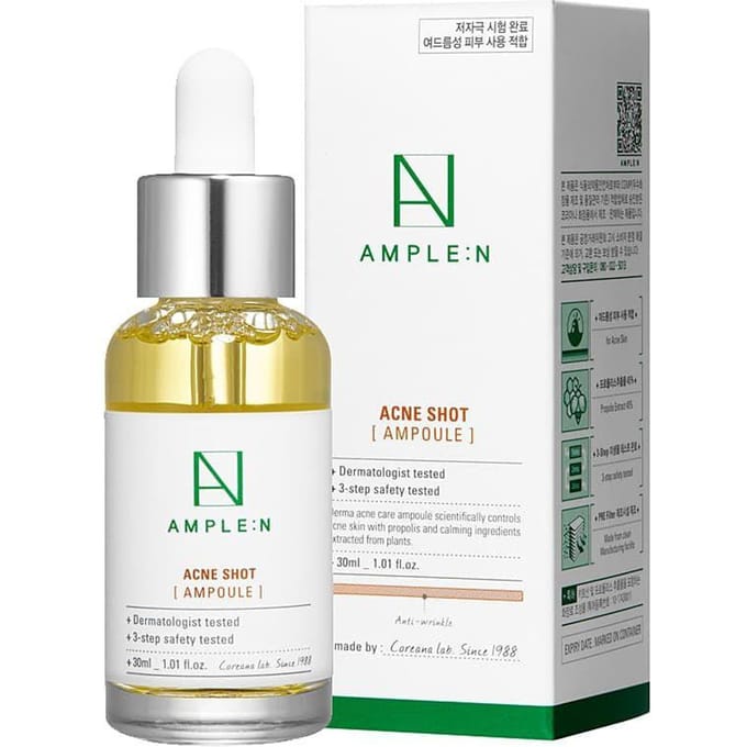 AMPLE: N - Acne Shot Ampoule  2025 Version - 30ml