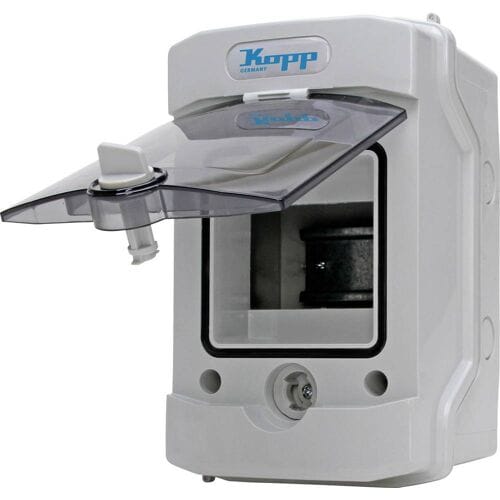 Kopp 353844003 Distributiebehuizing Aantal groepen: 4 Aantal rijen: 1 Inhoud: 1 stuk(s)