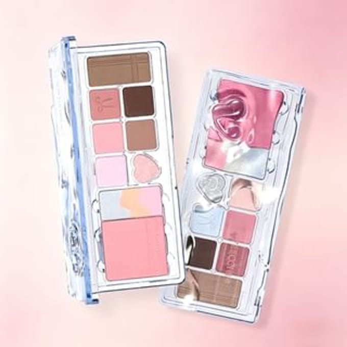 VEECCI - The Multi-Play Eyeshadow Palette - 2 Types E02# Ocean Dream Sparkle - 11g