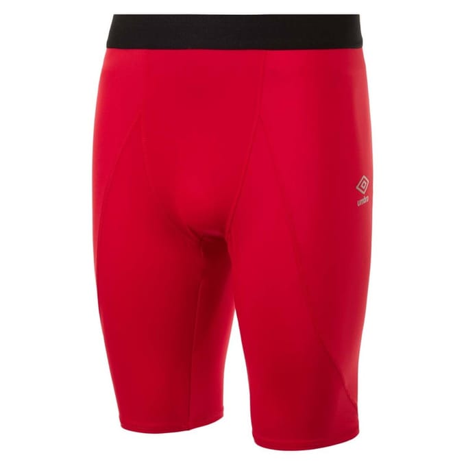 Umbro Heren Player Elite Power Shorts (Vermiljoen)
