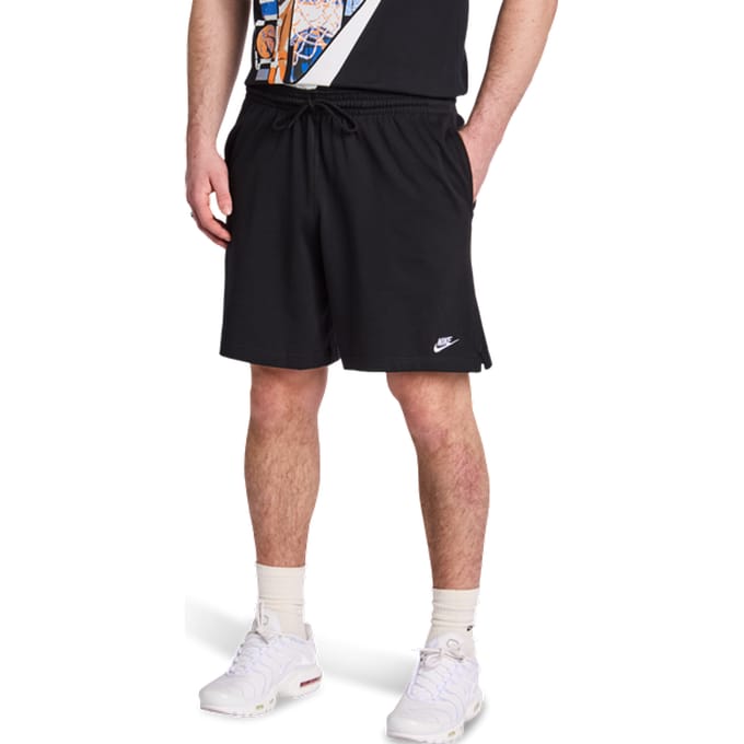 Nike Club Korte Broeken Heren - Zwart - Maat S