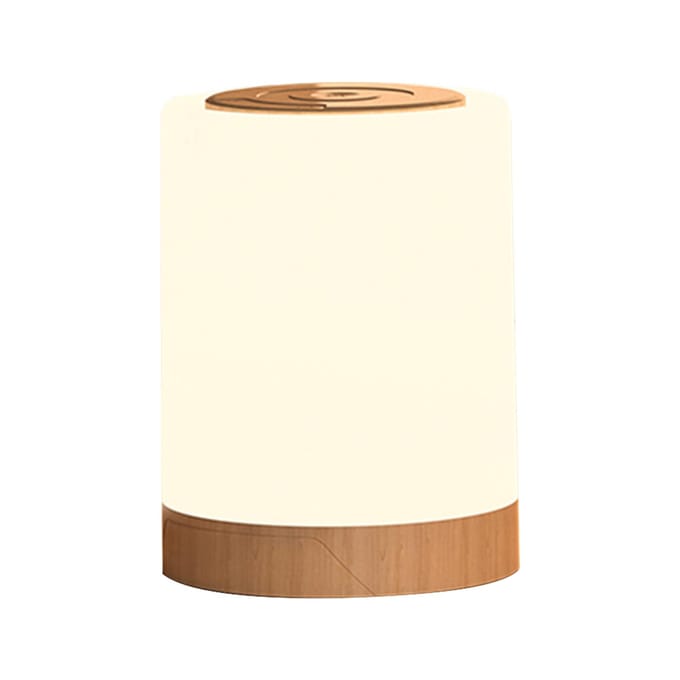 Nachtkastlamp Touch Sensor Nachtlampjes Wit & RGB Licht Instelbare Timing Helderheid Licht wit