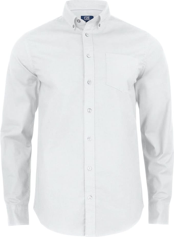 Cutter & Buck Hansville Shirt Heren 352406 - Wit - L