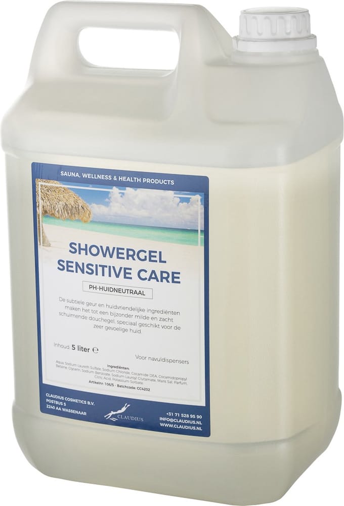 Douchegel Sensitive Care 5 liter - Showergel - Navulling