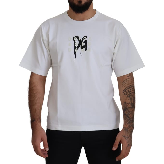 Dolce Gabbana Graffiti Print T-shirt