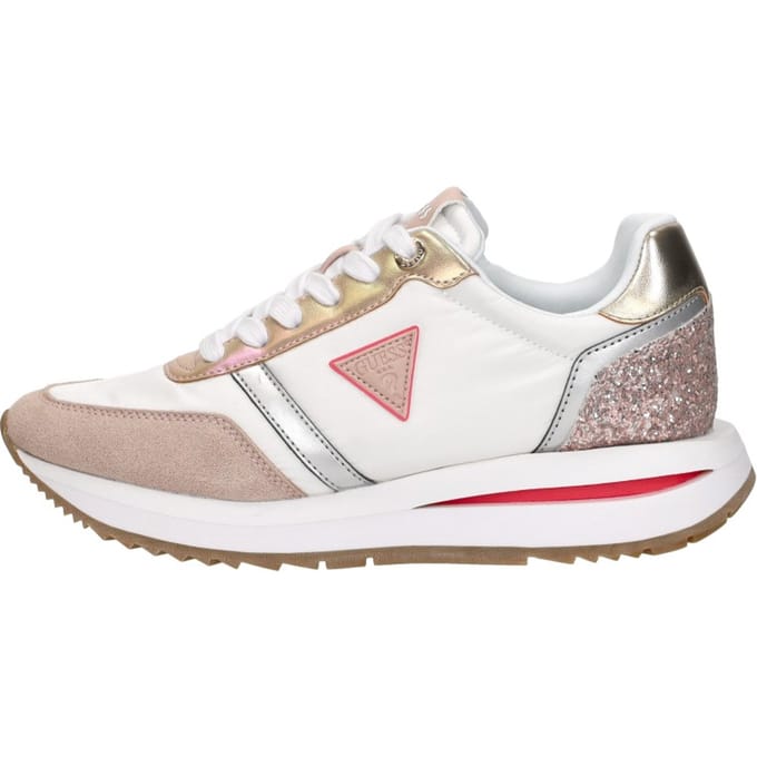 Guess Eagar Sneakers Laag - Wit - Maat 39
